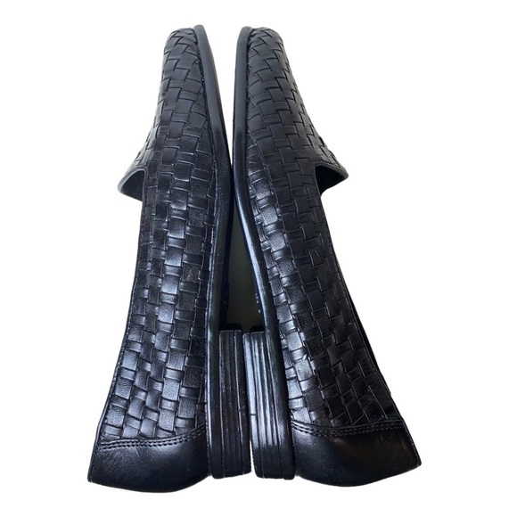 Trotters The Lizette Leather Woven Black Loafers Women’s Size 5 Medium T5158-591 - Picture 7 of 10